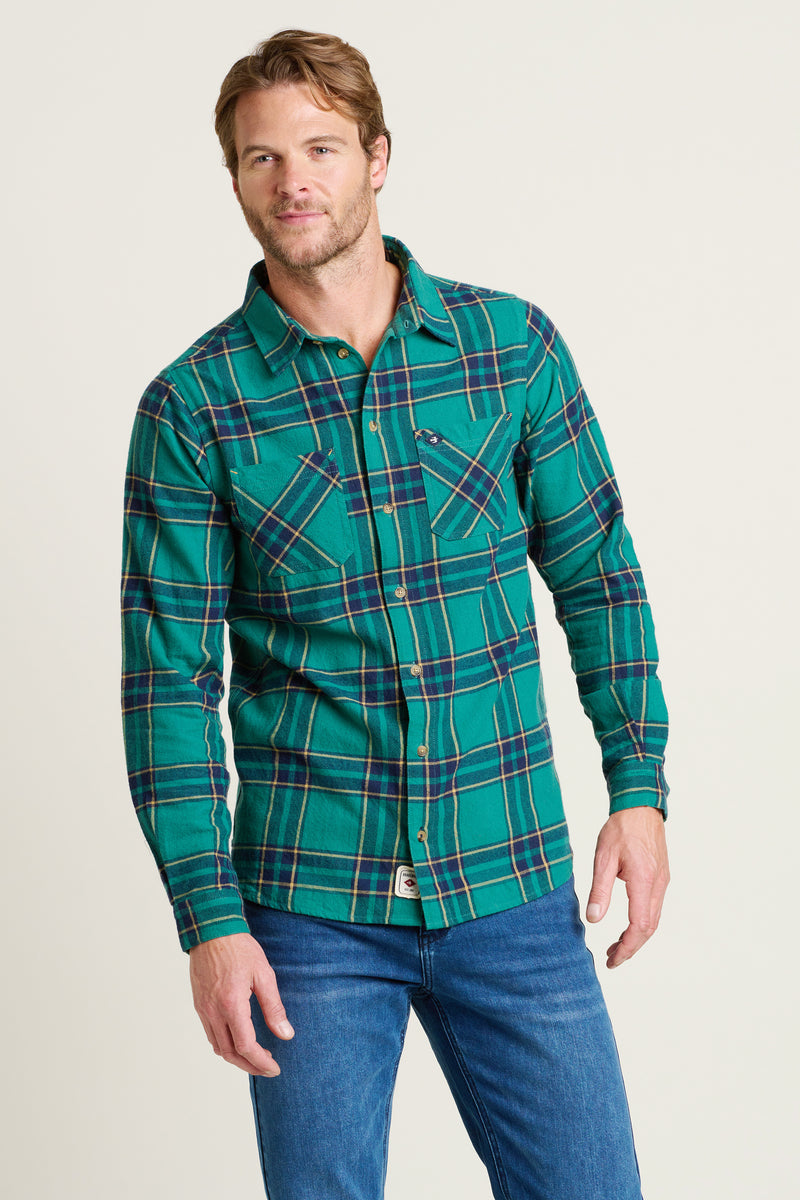 Green Check Shirt