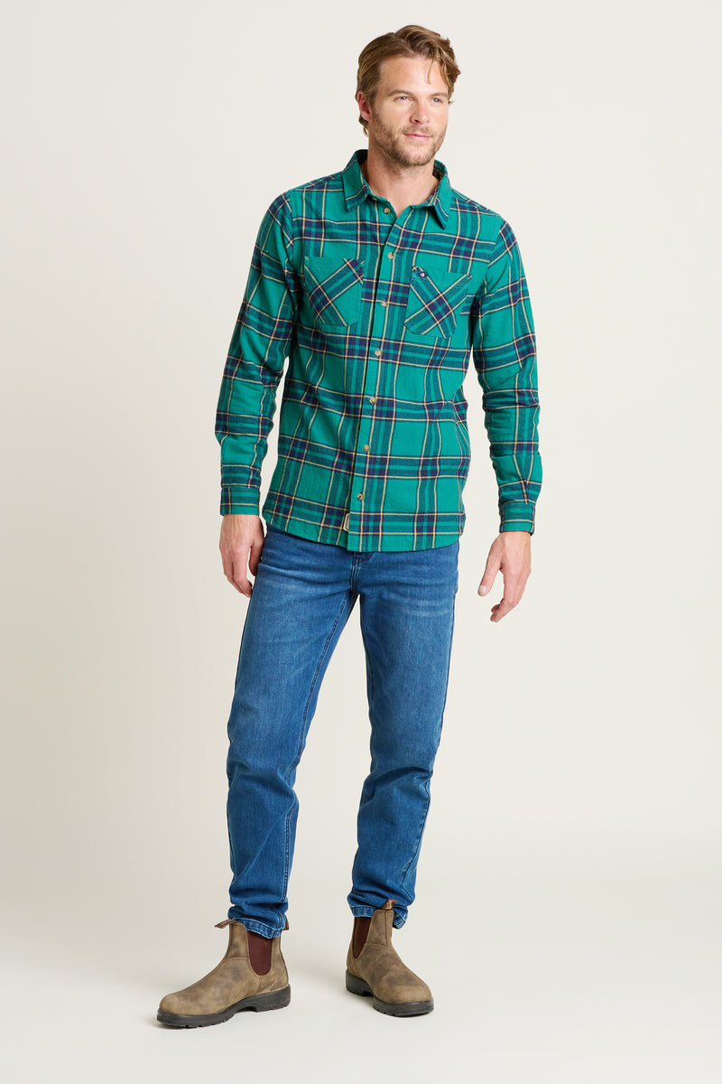 Green Check Shirt