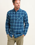 Navy Check Shirt