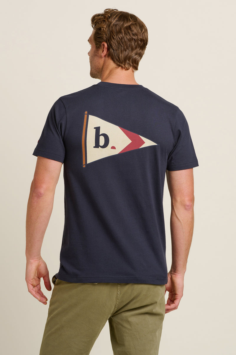 Navy Flag Tee