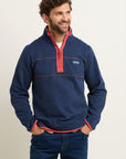 Navy Quarter Zip Sweatshirt