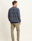 Stripe Crew Neck Sweatshirt