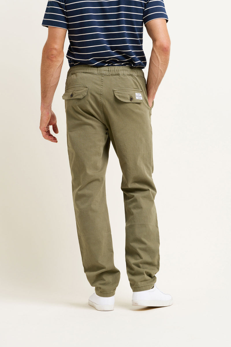 orSlow Slim Fit Original Sateen Fatigue Pants Green at