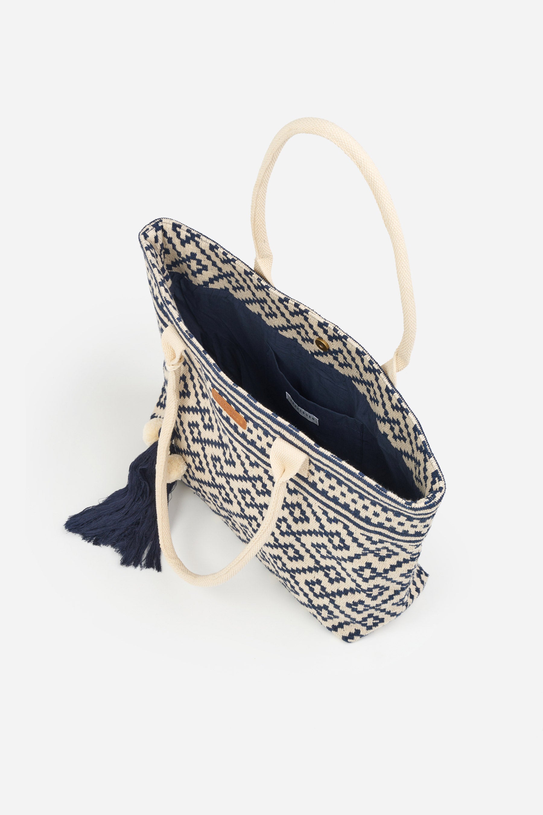 Jacquard Beach Bag