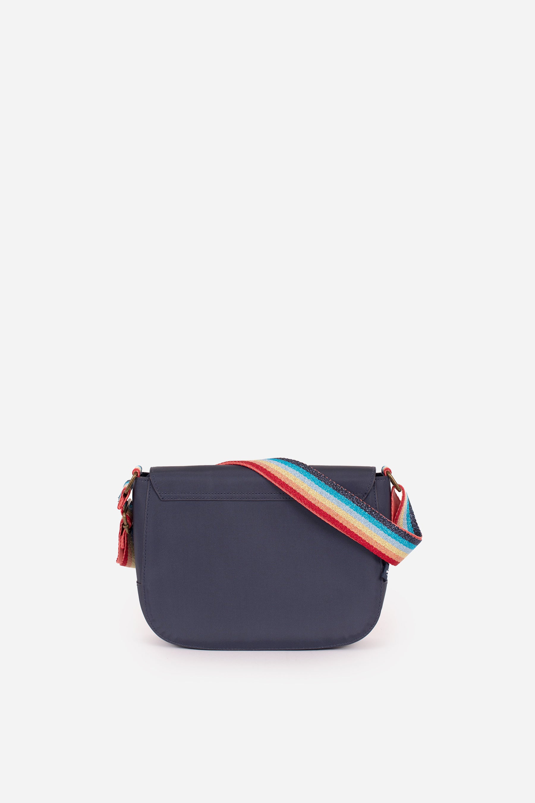 Navy Saddle Bag