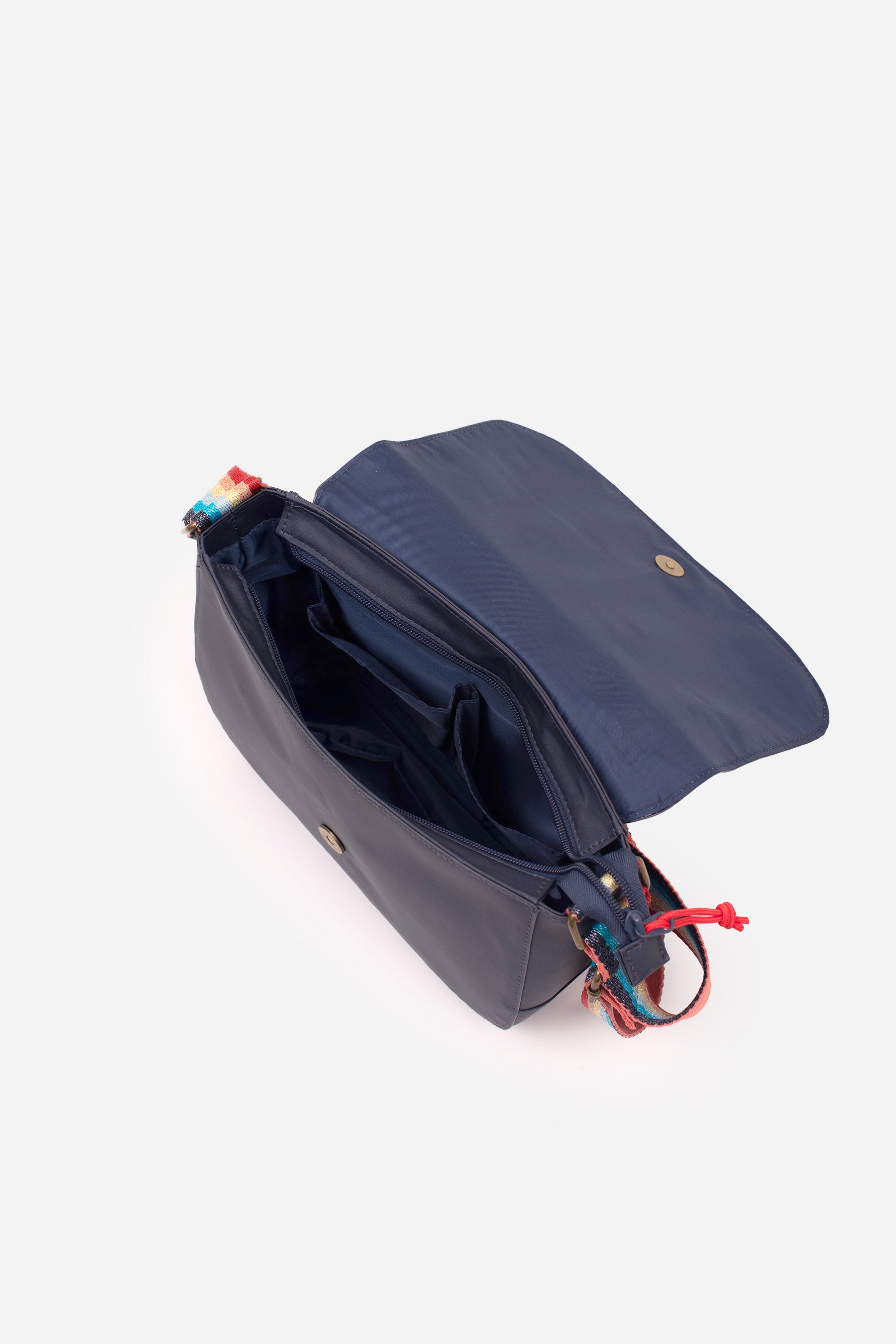 Navy Saddle Bag