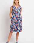 Trailing Tropics Pintuck Dress