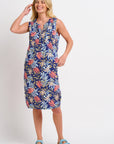 Trailing Tropics Pintuck Dress