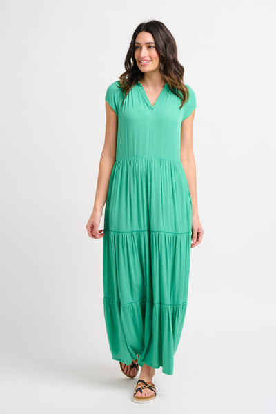 Green Wynn Maxi Dress | Brakeburn