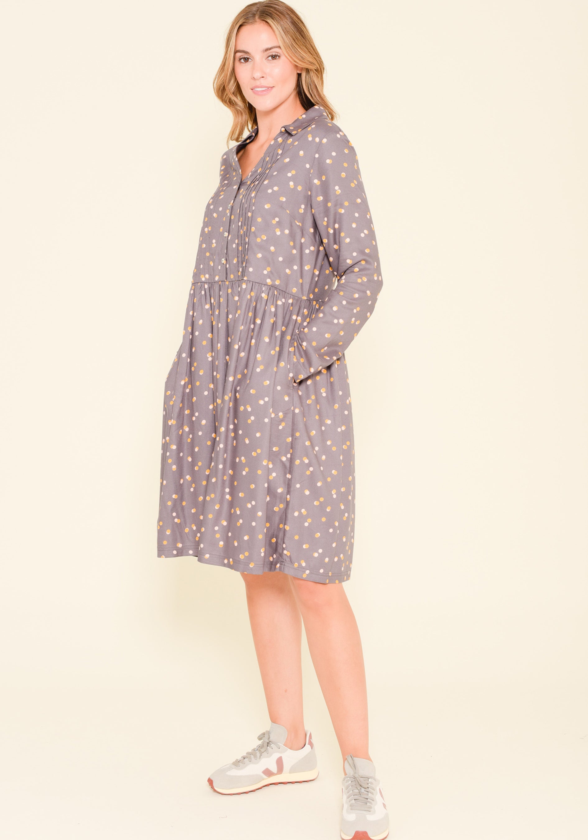 Dotty Shirt Dress