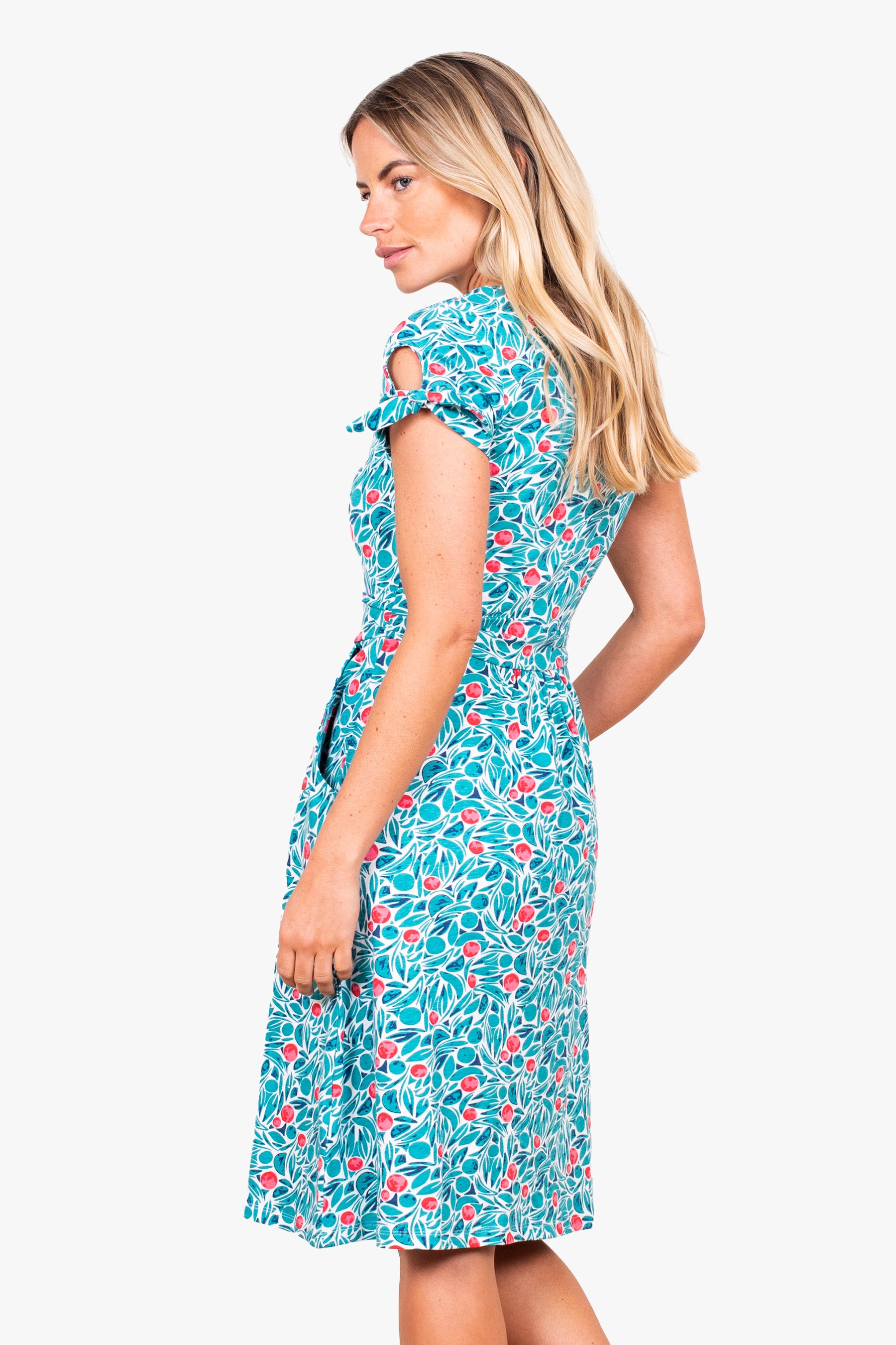 Orchard Flower Jersey Dress