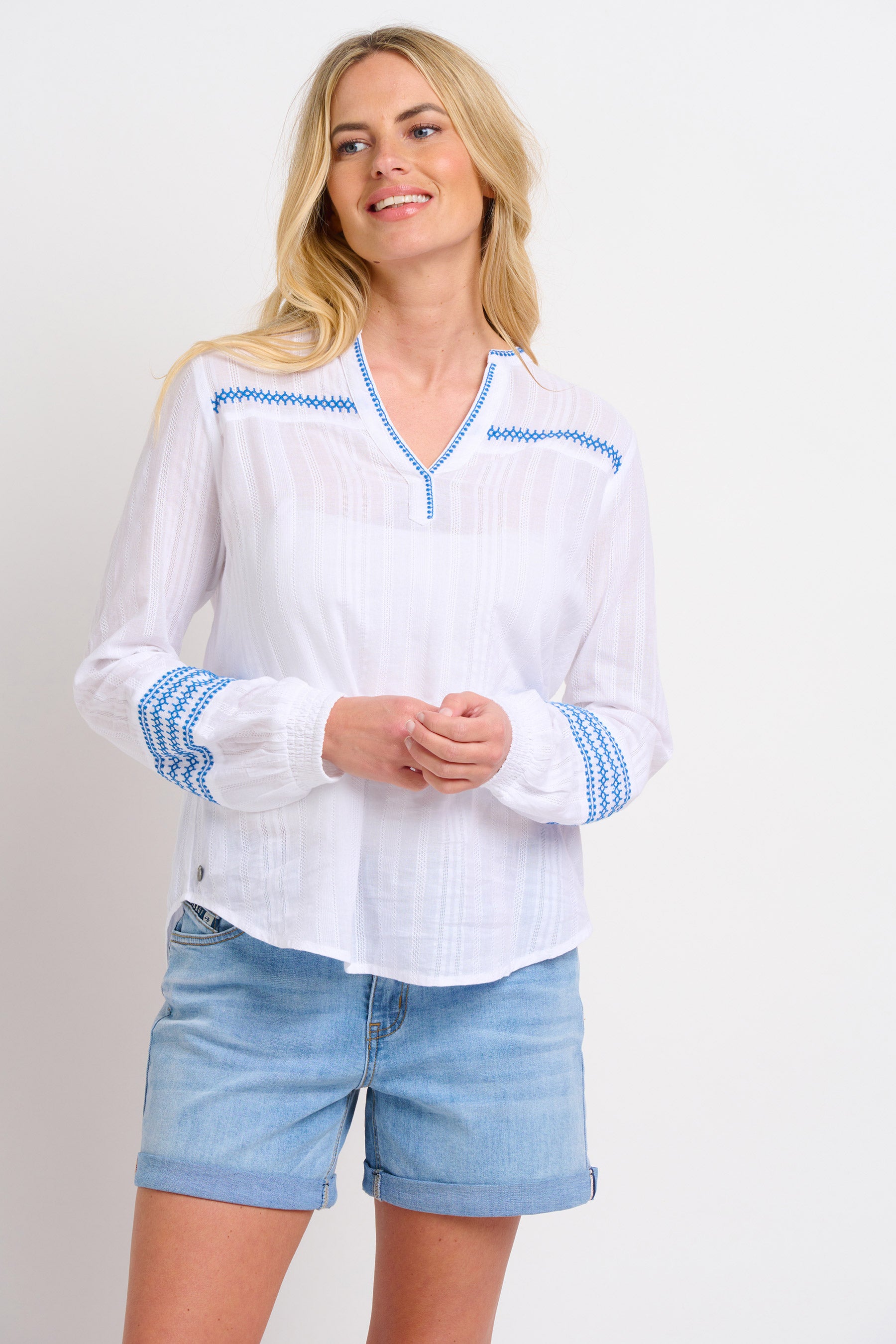 Nattie Embroidered Blouse