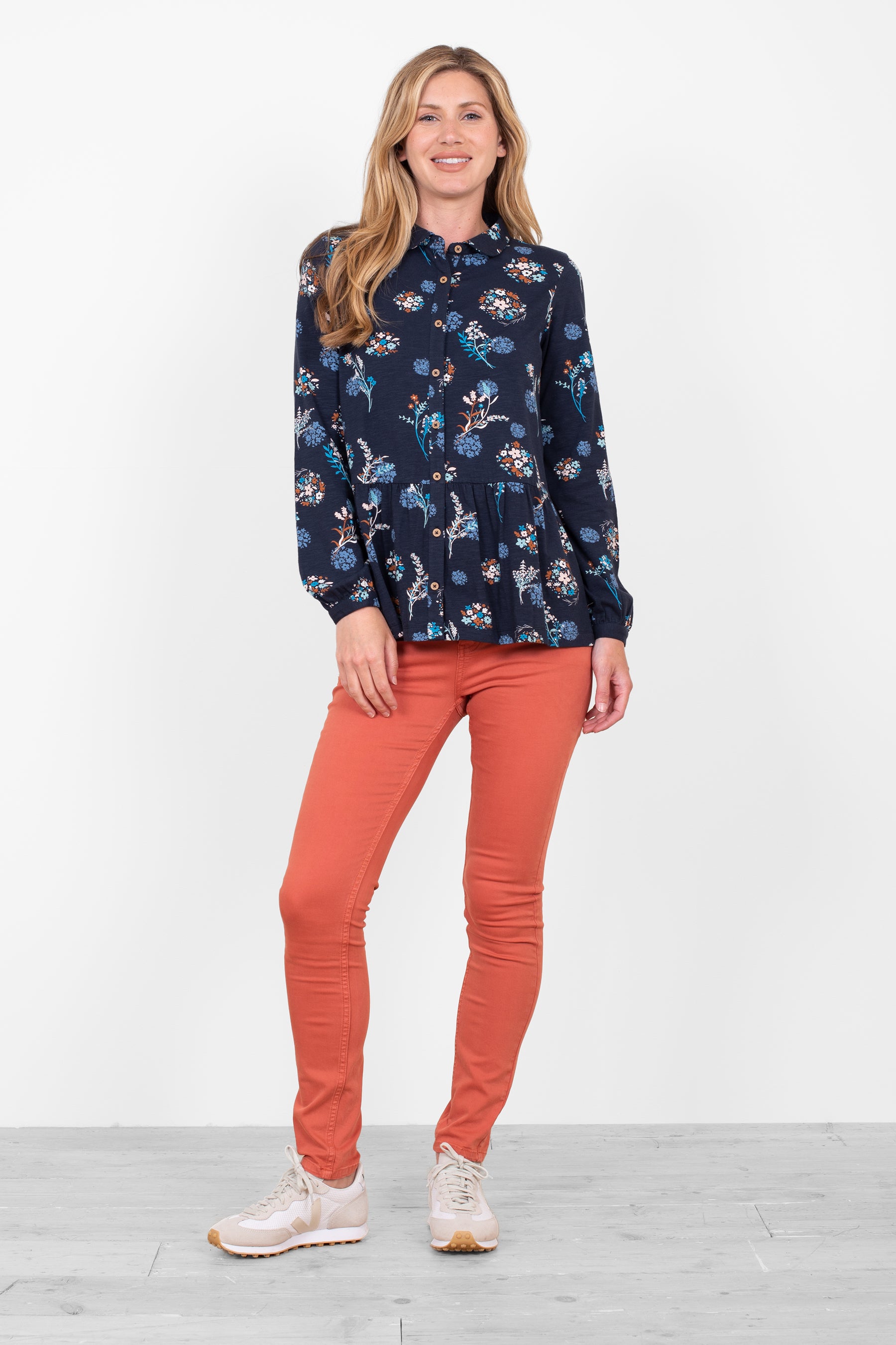 Meadow Trail Jersey Blouse