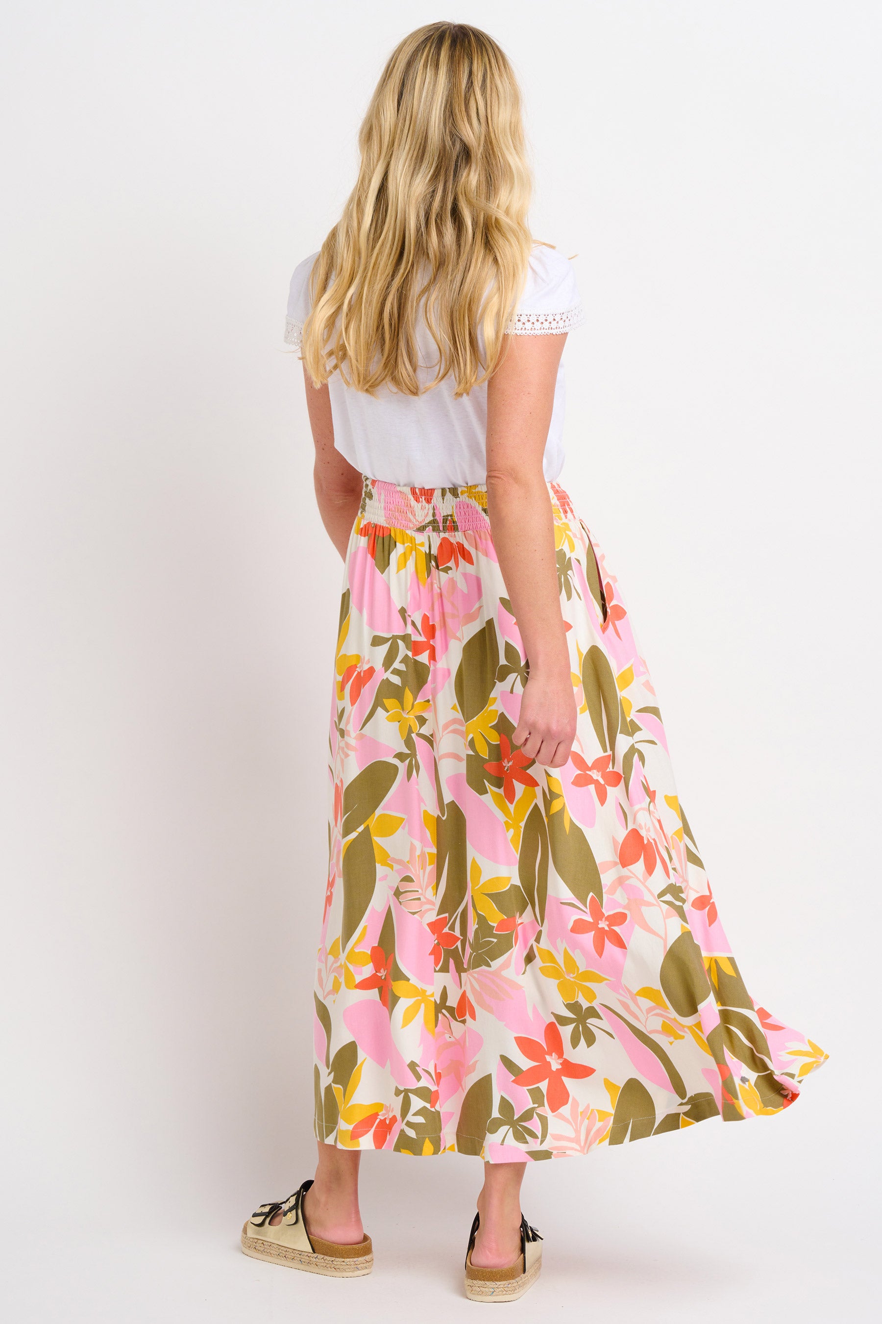 Tropical Palm Skirt | Brakeburn