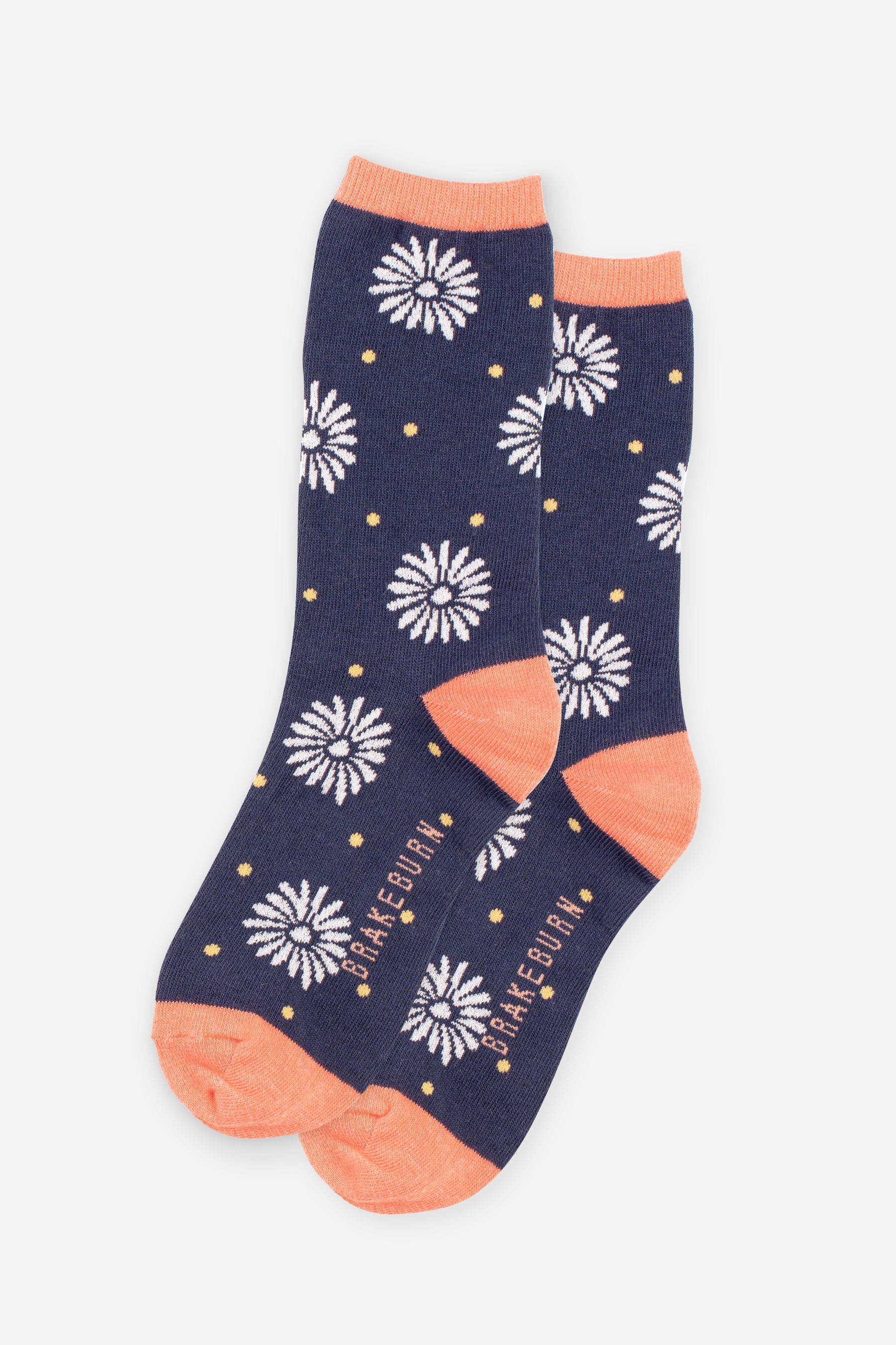 Women&#39;s Navy Floral Socks 3 Pack