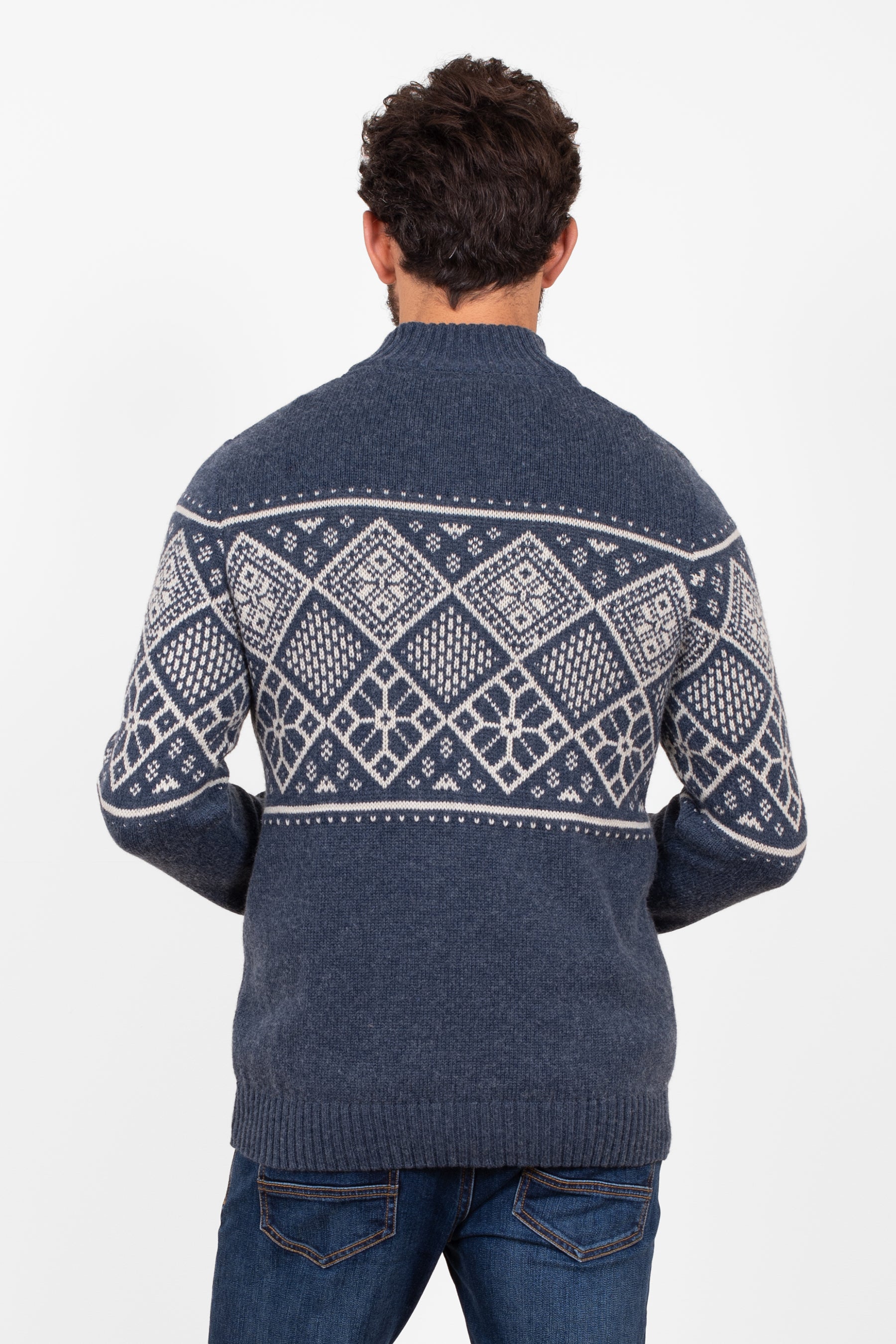 Fairisle Quarter Zip