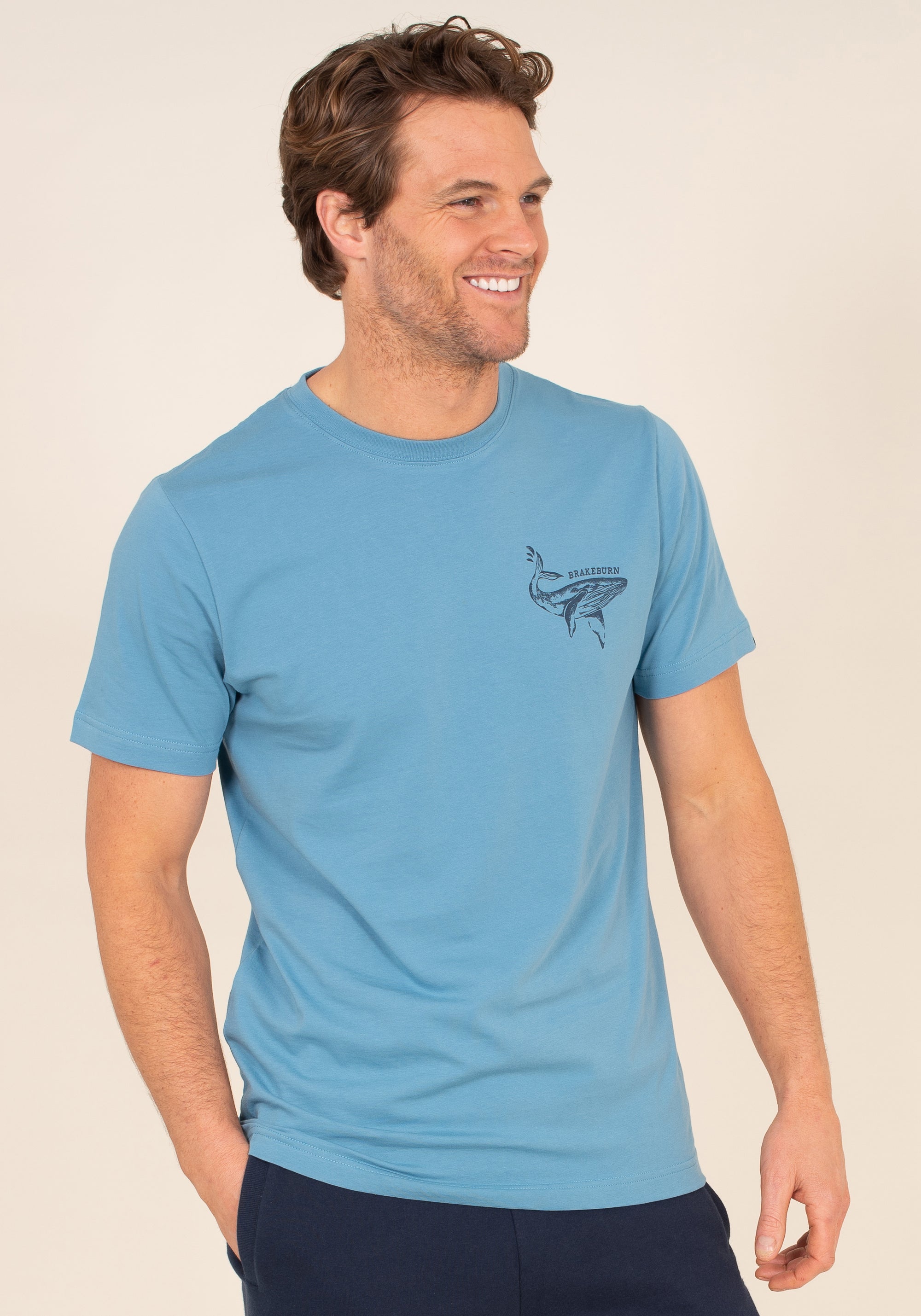 Organic Cotton Whale Graphic T-Shirt