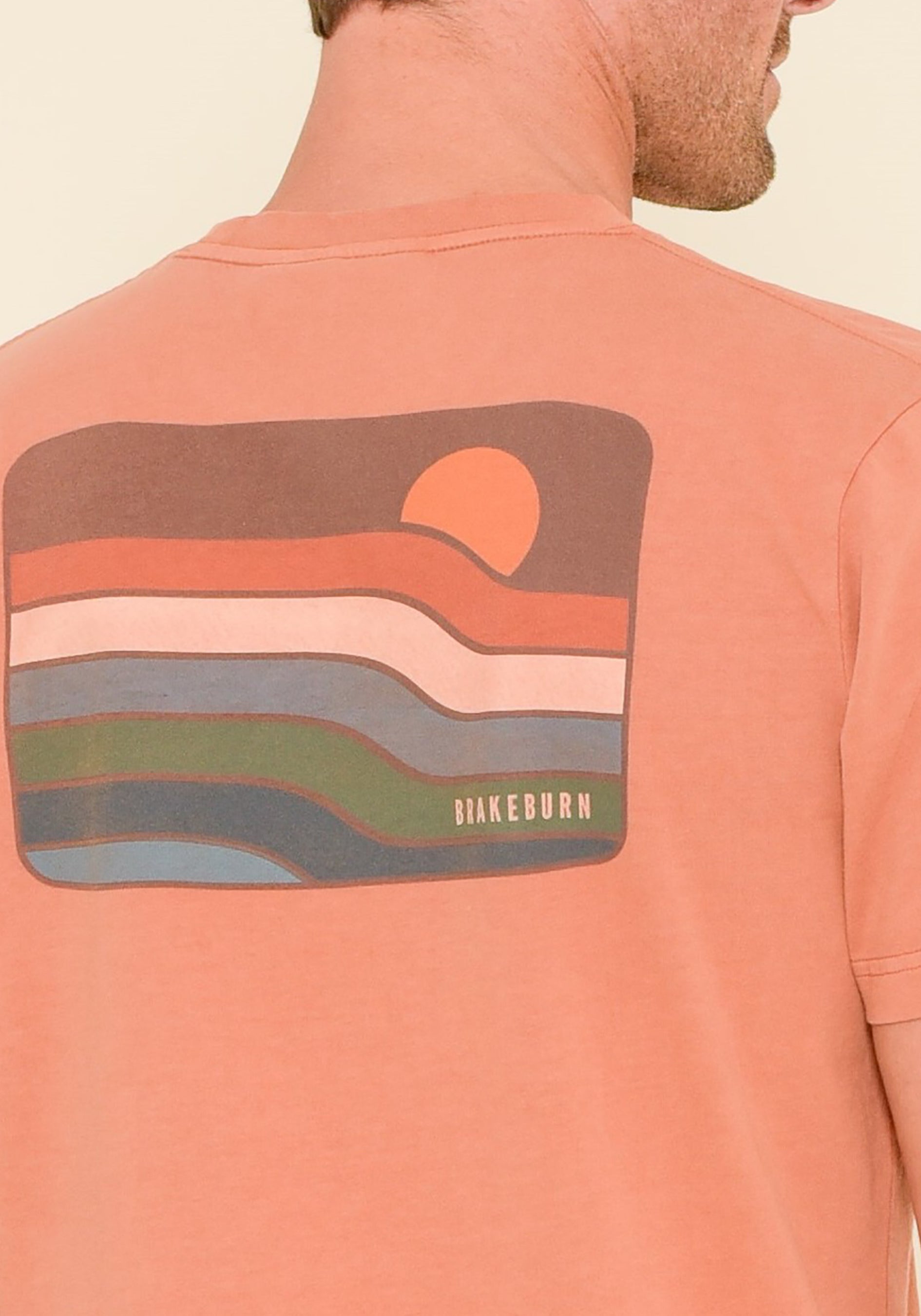 Orange Retro Sunset Tee