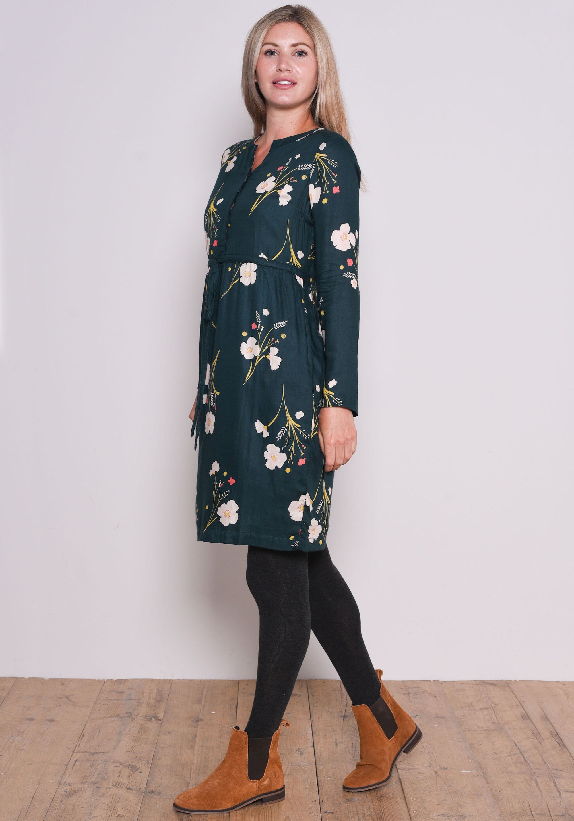 Posey Twill Shirt Dress