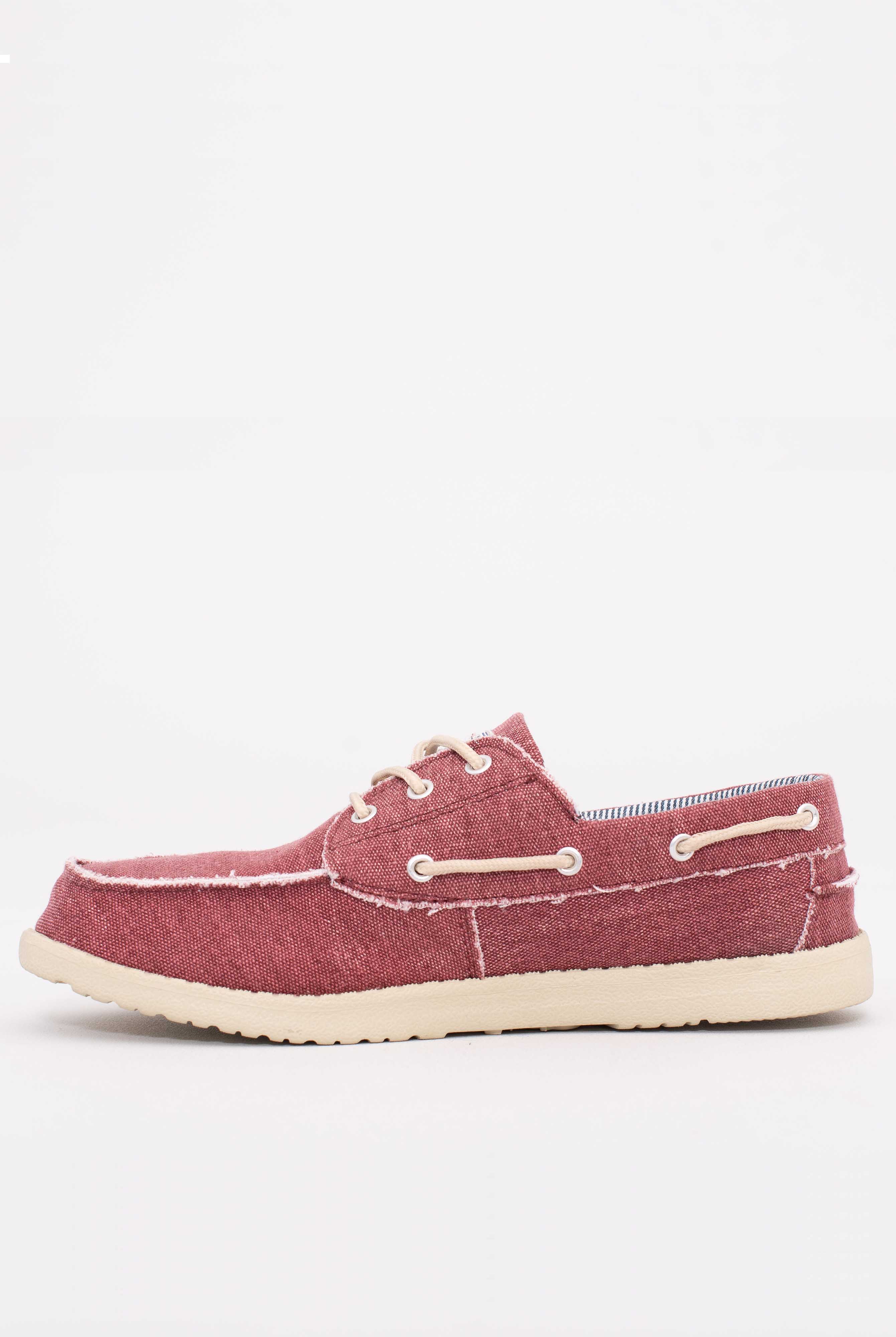 Boat Shoes Burgundy Brakeburn