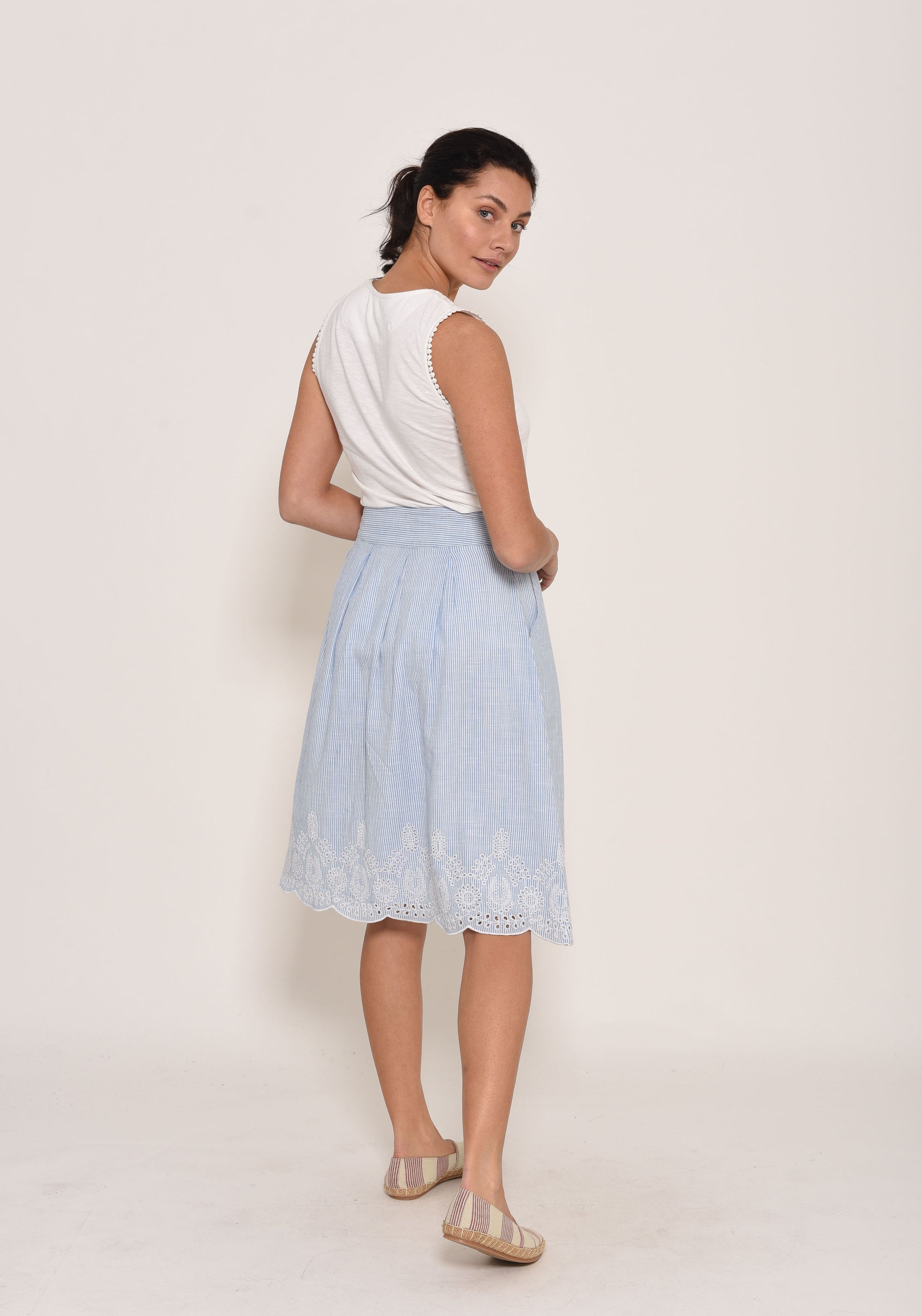 Broderie Anglaise Skirt